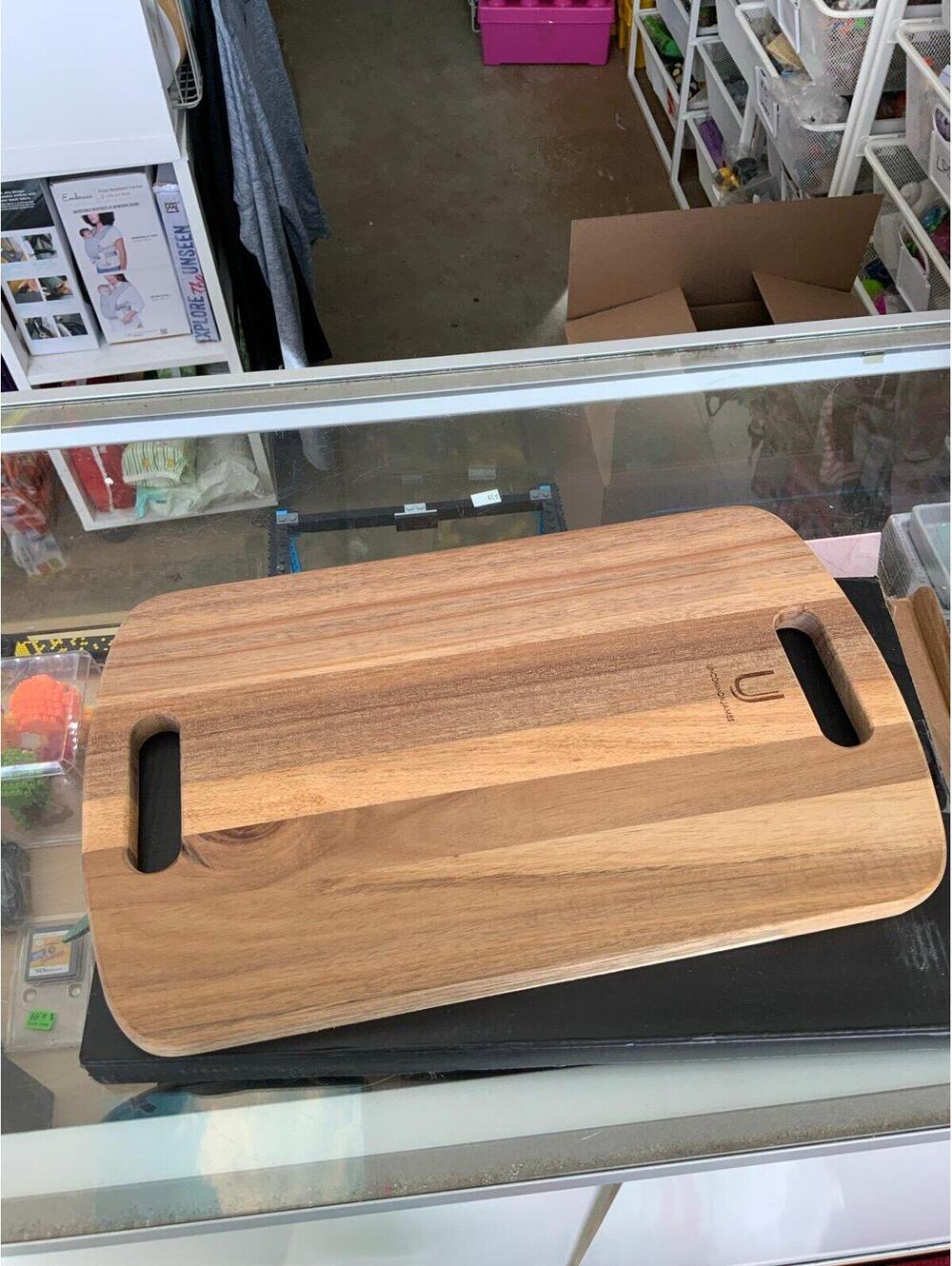 Uncommon James Acacia wood cheeseboard